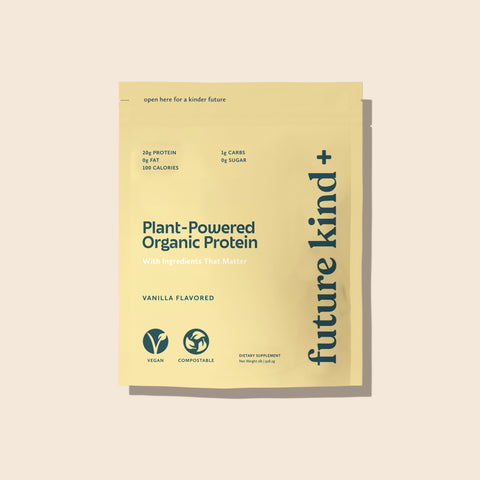 Organic Vegan Protein Powder - Vanilla Flavored