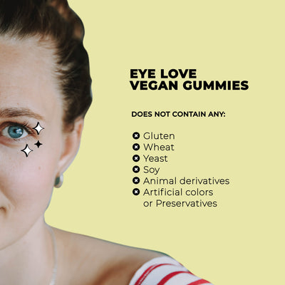 Vegan Lutein & Zeaxanthin Eye Health Gummies