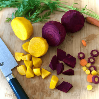 Caramelized Vegan Oven Roasted Root Vegetables Recipe