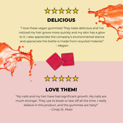 Vegan Collagen Booster Biotin Gummies