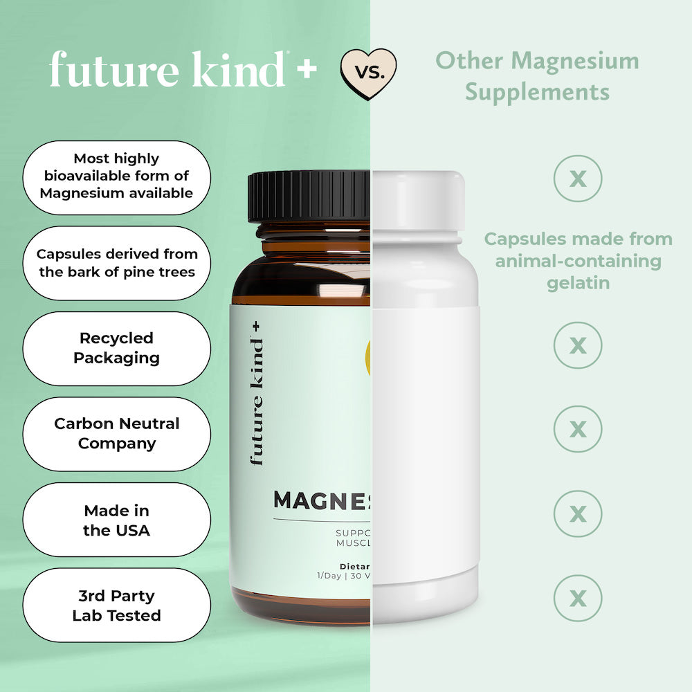 Vegan Chelated Magnesium Supplement