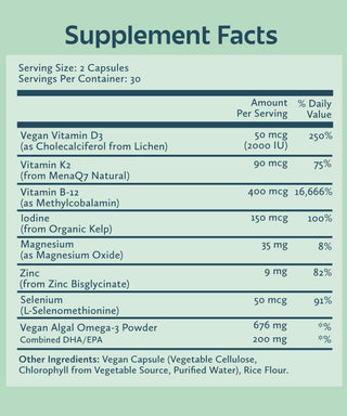 Foundations Plant-Powered Vegan Multivitamin – Future Kind