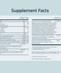 Plant-Powered Meal Shake Supplement Facts Panel