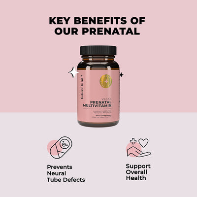 Vegan Prenatal Vitamin (With Iron & Folate)