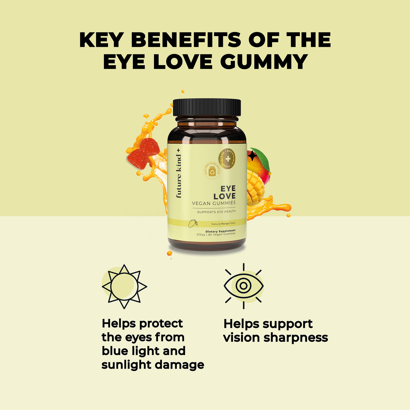 Vegan Lutein & Zeaxanthin Eye Health Gummies