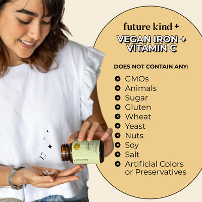 Vegan Iron Supplement Contains