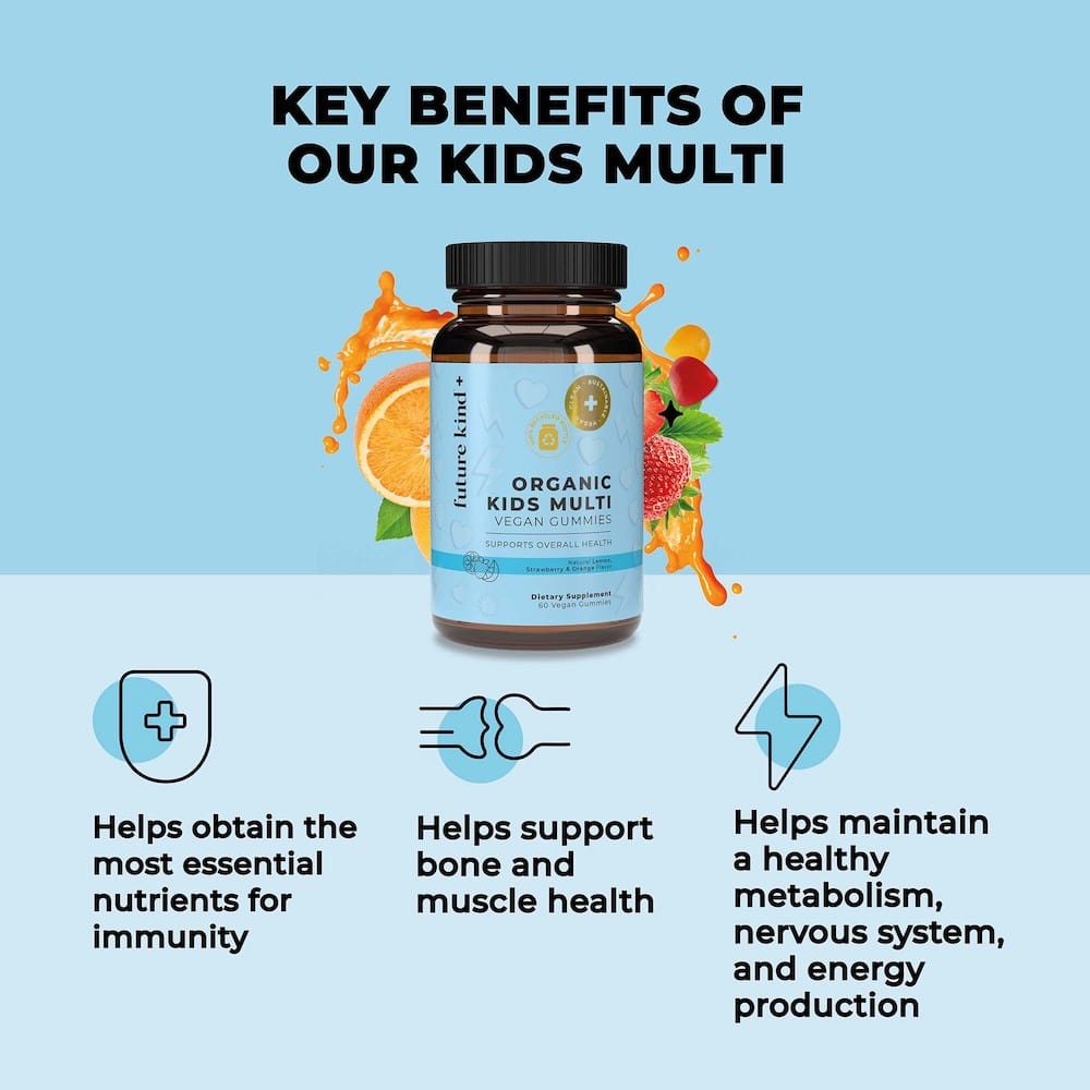 Organic Vegan Kids Multivitamin Gummies Benefits