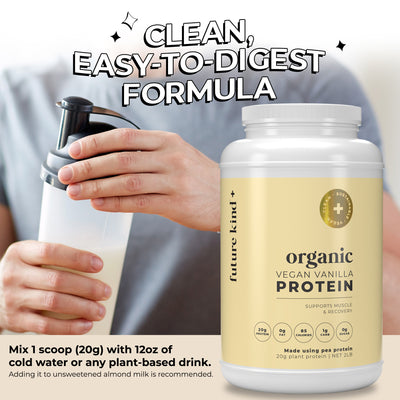 Vegan Plant-Based Vanilla Protein Formula