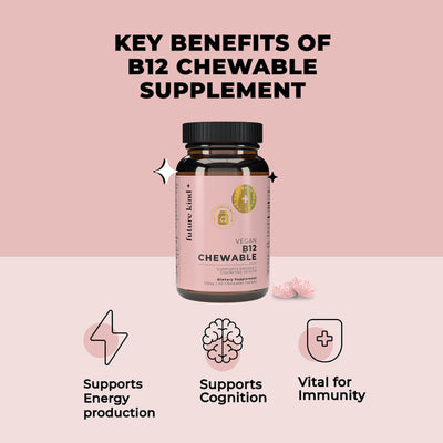 Vegan B12 Methylcobalamin Chewable Supplement Benefits