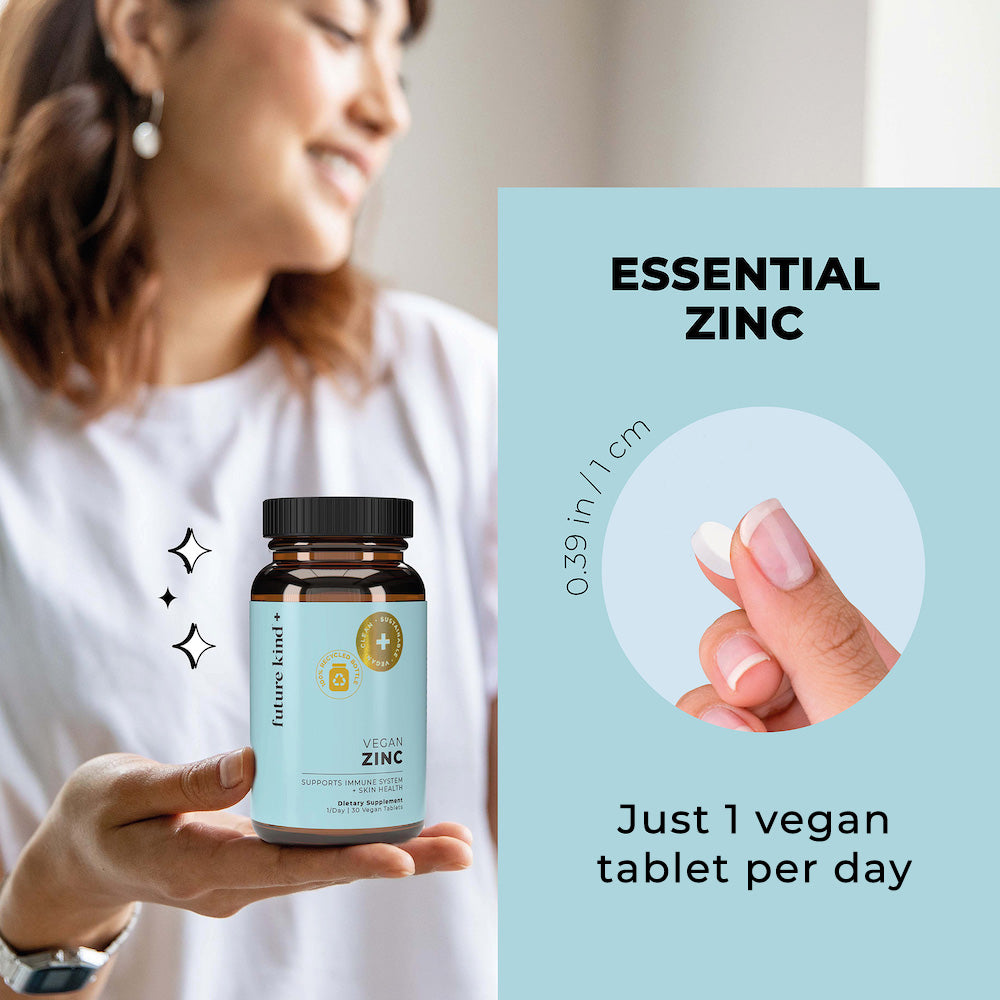 Vegan Zinc Supplement 1 tablet per day