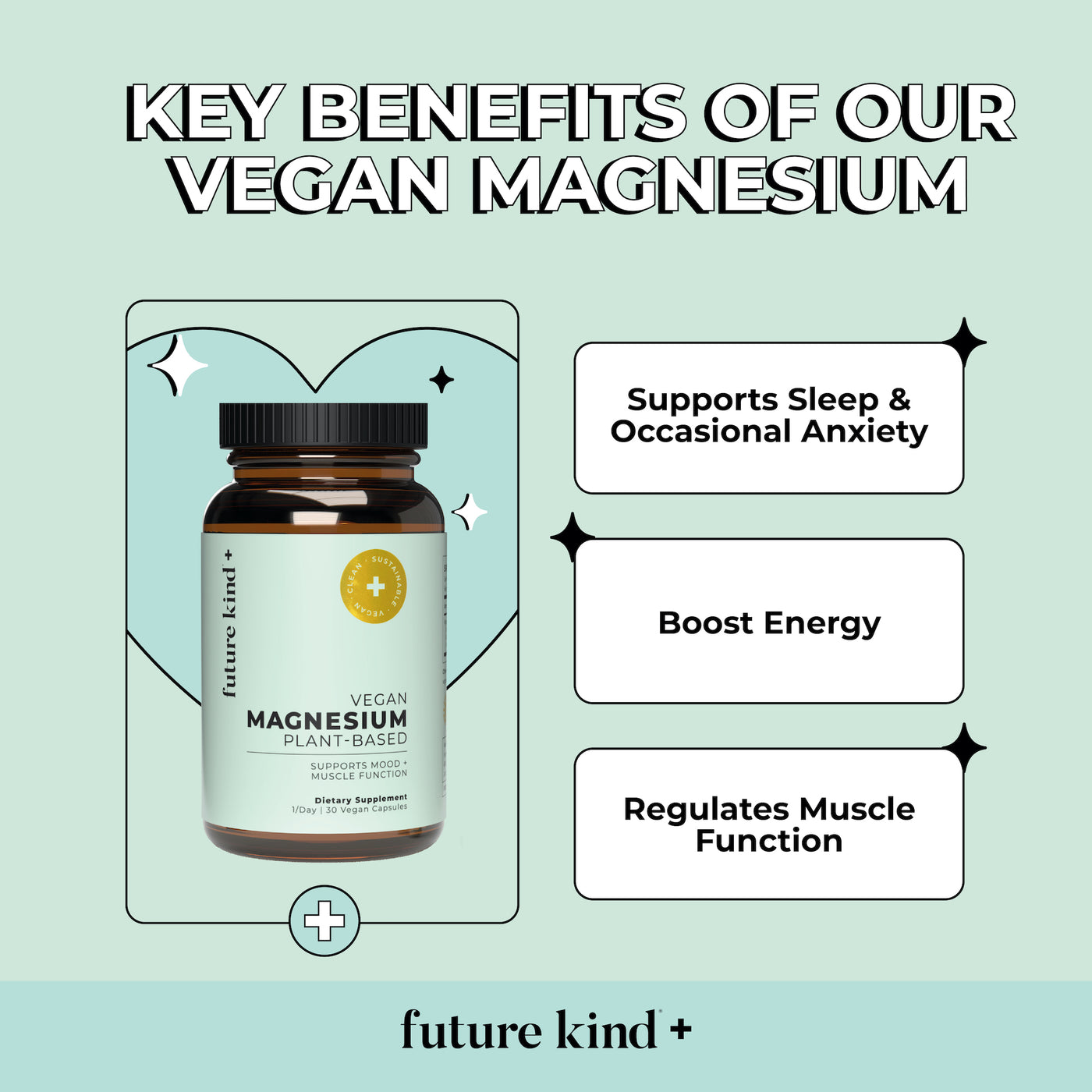 Vegan Chelated Magnesium Supplement