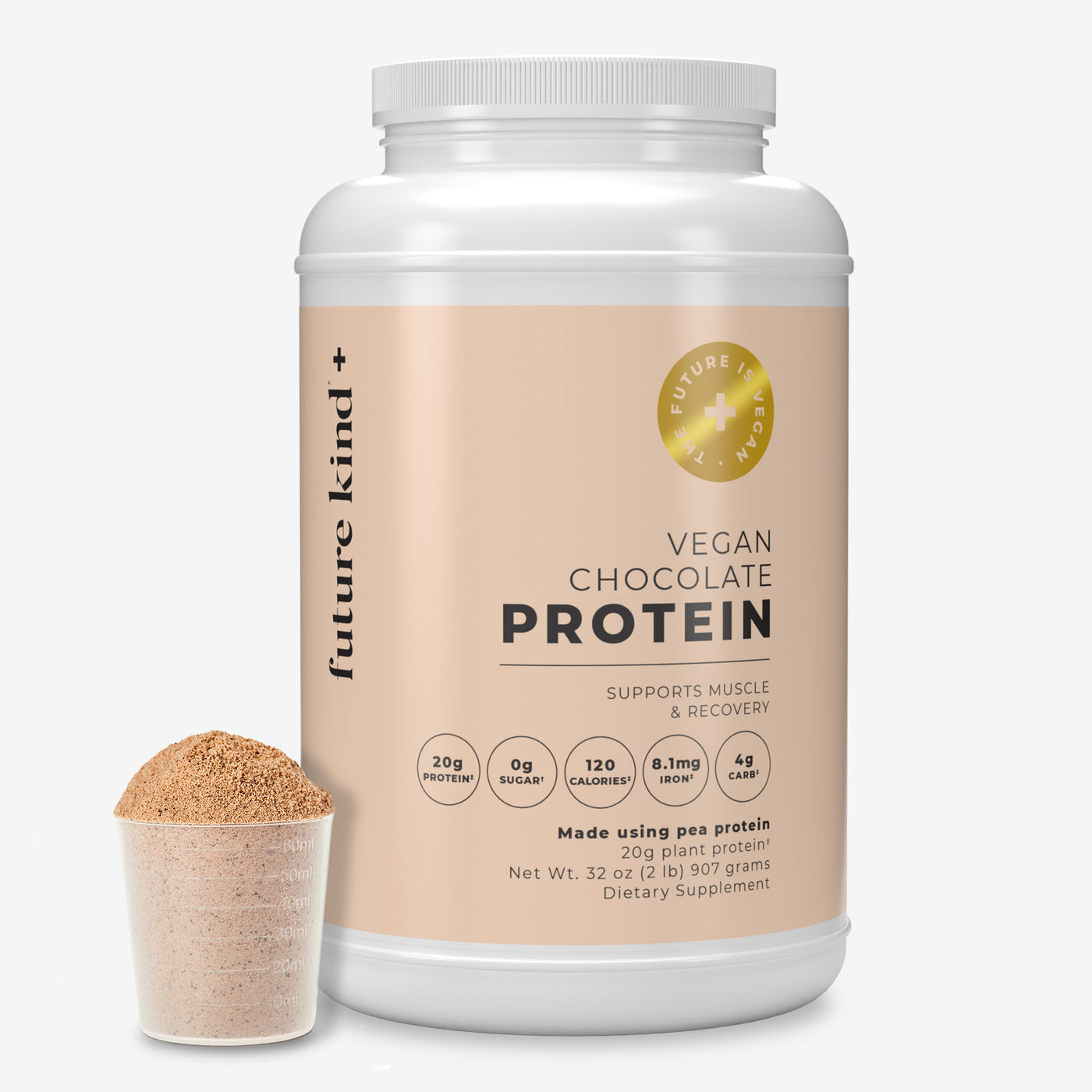 Vegan Plant Based Protein Powder (Chocolate Flavored) – Future Kind